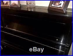K52 Steinway Grand Upright Piano With Matching Piano Bench
