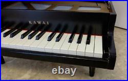 KAWAI Upright Baby Grand Piano 32 Keys toy Mini Piano Black Children Japan USED