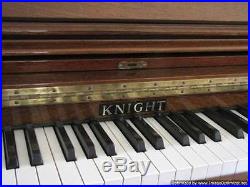 KNIGHT UPRIGHT PIANO 1980s the Steinway of England a rare find