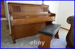 KOHLER & CAMPBELL 44 Inch Upright Piano With Bench Local Pickup