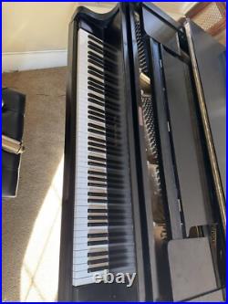 K Kawai KG 3C Black Ebony Finish 6'1 Three Pedal Grand Piano with Stool & Light