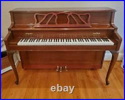 Kawai 505F Upright Console Piano in Satin Cherry MADE IN JAPAN 42H 58L 24W