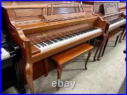 Kawai 602-F Upright Piano 44 Satin Walnut