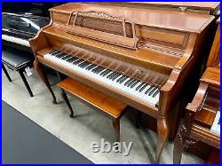 Kawai 602-F Upright Piano 44 Satin Walnut