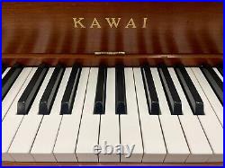 Kawai 602-F Upright Piano 44 Satin Walnut