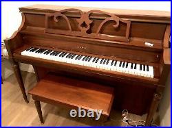 Kawai 801-T Upright Piano 44 Satin Walnut