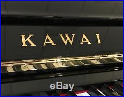 Kawai BS-40 Upright Piano Ebony Polish Free Local Delivery