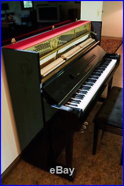 Kawai Black Ebony Upright Piano BS 1A from 1993, original owner