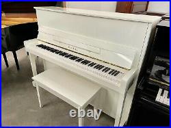Kawai CX-21D Upright Piano 48 Polished White