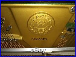 Kawai Ebony Upright Piano/Bench, Great Condition, Local Pickup Zip Code 60521
