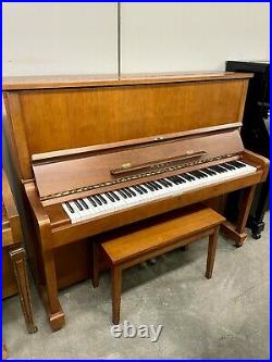Kawai KL-502 Upright Piano 49 Satin Walnut