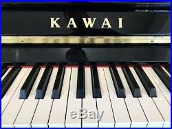 Kawai K-15 Continental Console Upright Piano 44 Polished Ebony