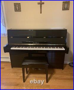 Kawai K-15 Ebony Upright Piano