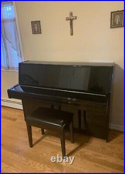 Kawai K-15 Ebony Upright Piano