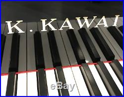 Kawai K-30E Upright Piano Ebony Polish Free Local Delivery