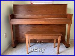 Kawai Model SC-3 Studio Upright Piano with Bench Excellent Appraised Tuned Pick Up