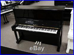 Kawai NS10 Upright Piano Black Polish