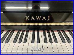 Kawai NS-10 Upright Piano 48 Polished Ebony