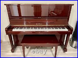 Kawai NS-20 Upright Piano 49 Polished Mahogany