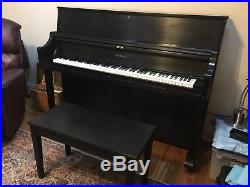 Kawai Pro studio piano UST-8 Satin ebony Great Condition LOCAL PICKUP ONLY