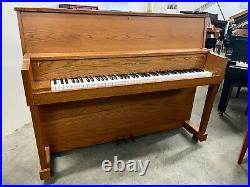 Kawai UST-8 Upright Piano 46 Satin Oak