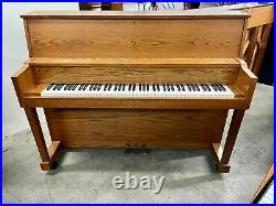Kawai UST-8 Upright Piano 46 Satin Oak