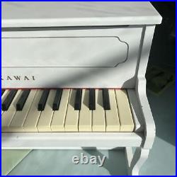 Kawai Upright Piano 32 Keys F5-C8 Mini Toys White for Kids used