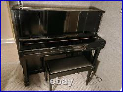 Kawai Upright Piano K20, Ebony black lacquered