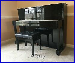 Kawai Upright Piano, model CX-5H. Piano chair is included in price