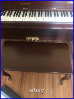 Kawai semi professional 48 Upright piano 606frc Model Number Cherry Color