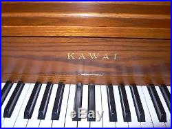 Kawai upright piano, Oak Wood, 3 pedals, Made in Japan