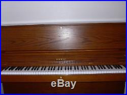 Kawai upright piano, Oak Wood, 3 pedals, Made in Japan