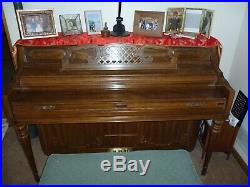 Kimball Artist Console Piano & Bench
