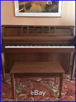 Kimball Artist Console Piano & Bench