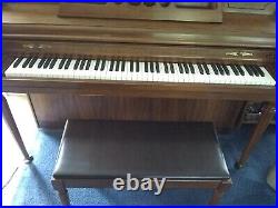 Kimball Console Piano with Bench LOCAL PICK-UP ONLY