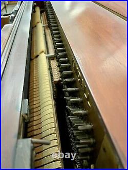 Kimball Console Upright Piano 41 Satin Walnut