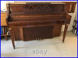 Kimball Dark Wood Console or Spinet Piano Exceptional