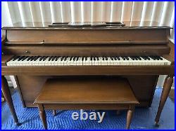 Kimball Piano Upright Piano WithBench