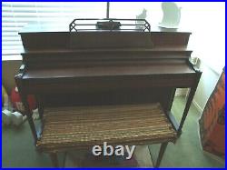 Kimball Upright Console Piano