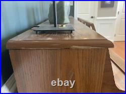 Kimball Upright Piano With Bench Oak Model 404P Serial # T42532 88 Keys