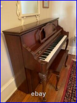 Kimball Upright Piano and Bench 88 Keys Three Pedal jb11264