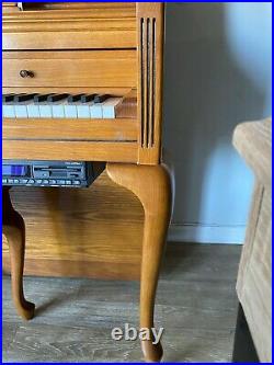 Knabe KNF-43 Oak Upright French Style With Pianodisc PDS-128 Plus Player System