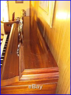 Knabe Upright Piano Vintage Fully Functional With Bench Good Condition