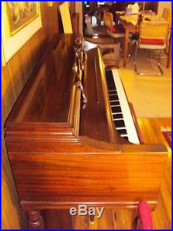 Knabe Upright Piano Vintage Local Pickup With Bench Good Condition