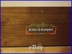 Kohler &Campbell Console Piano. Beautifully maintained and well kept. With bench