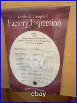 Kohler & Campbell KC-247 Upright Piano Excellent Condition Kohler & Campbell KC-247 Upright Piano Excellent Condition