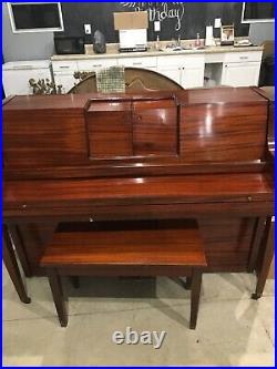 Kohler & Campbell Self Playing Upright Piano