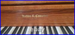 Kohler campbell upright piano