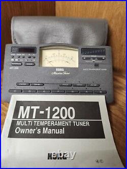Korg MT-1200 Master Tune Multi Temperament Tuner Fully Working-Perfect Condition