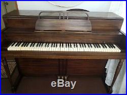 Lester upright Piano, 41 height, color Mahogany, needs tune up. Good condition